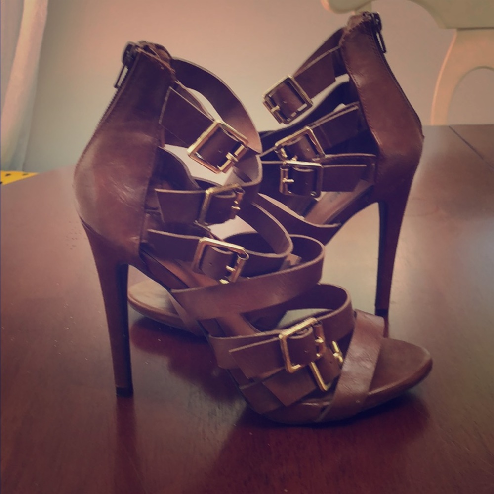 Mossimo strappy heels size 8